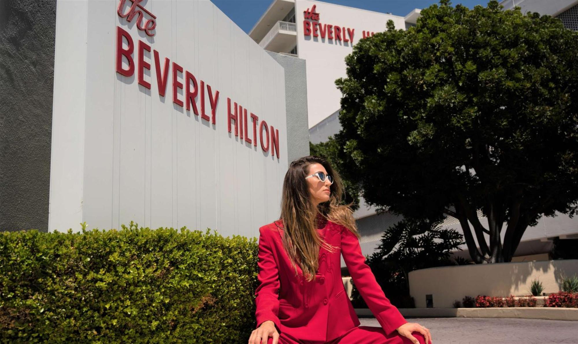 The Beverly Hilton Los Angeles Exteriér fotografie