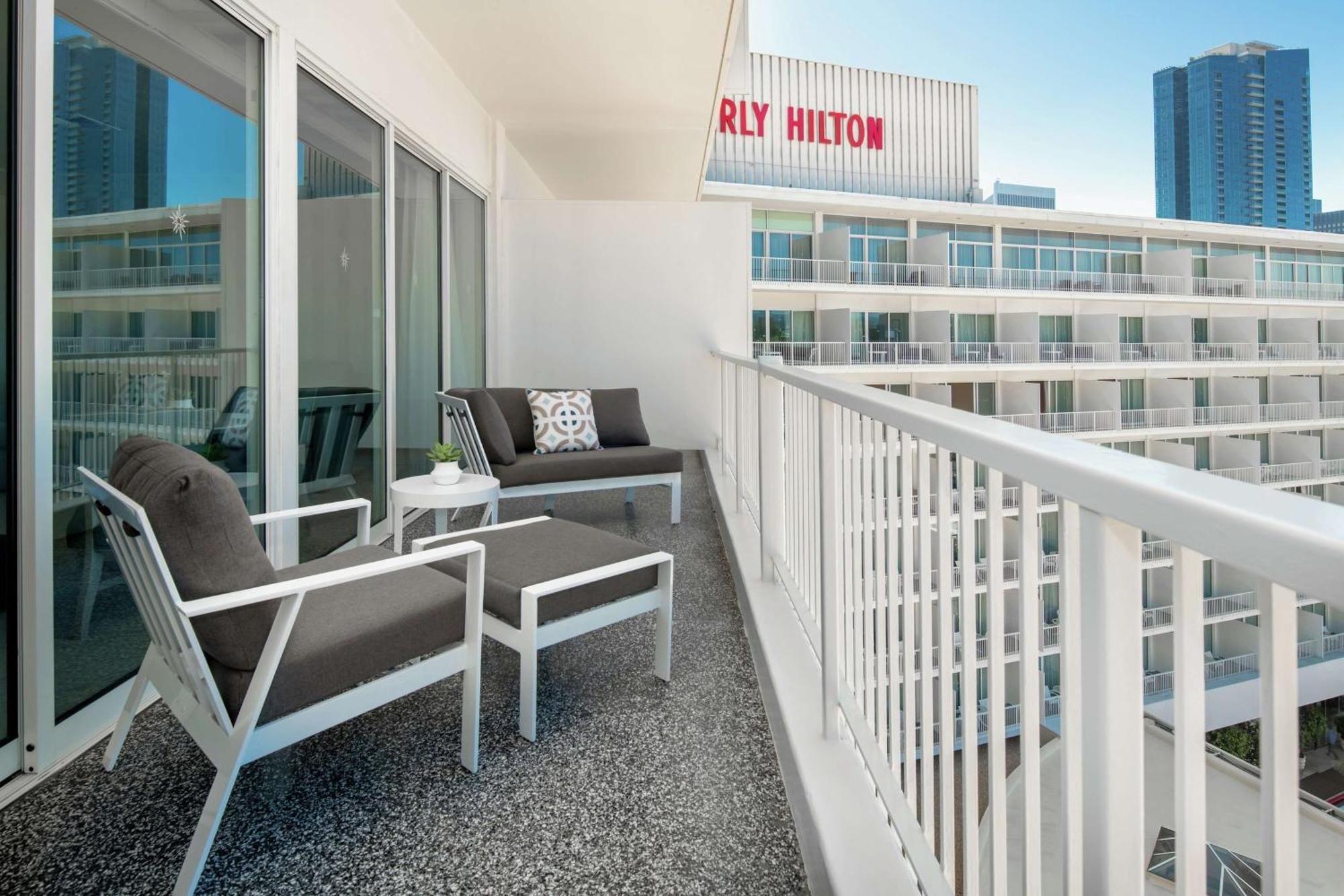 The Beverly Hilton Los Angeles Exteriér fotografie