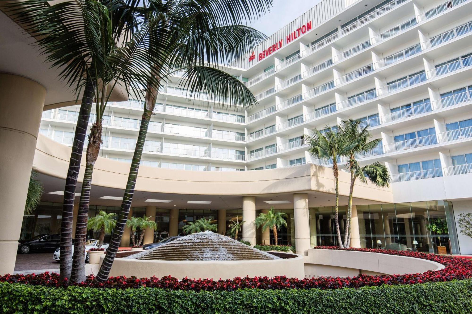 The Beverly Hilton Los Angeles Exteriér fotografie
