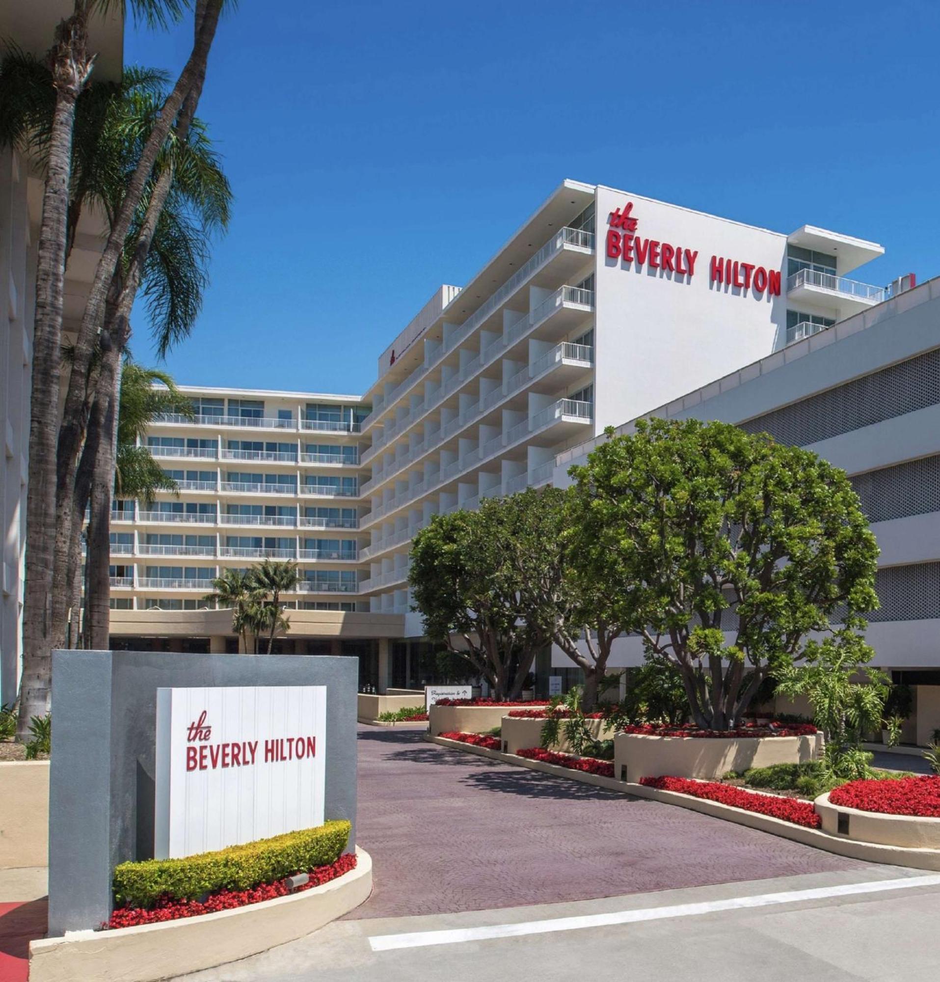 The Beverly Hilton Los Angeles Exteriér fotografie