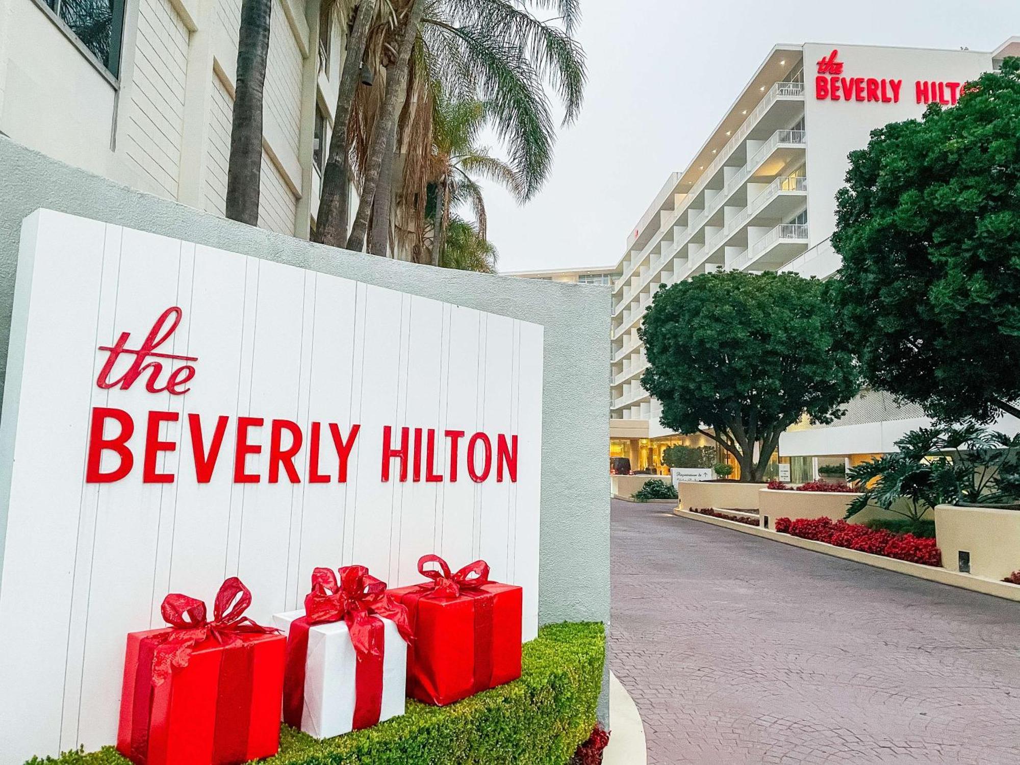 The Beverly Hilton Los Angeles Exteriér fotografie